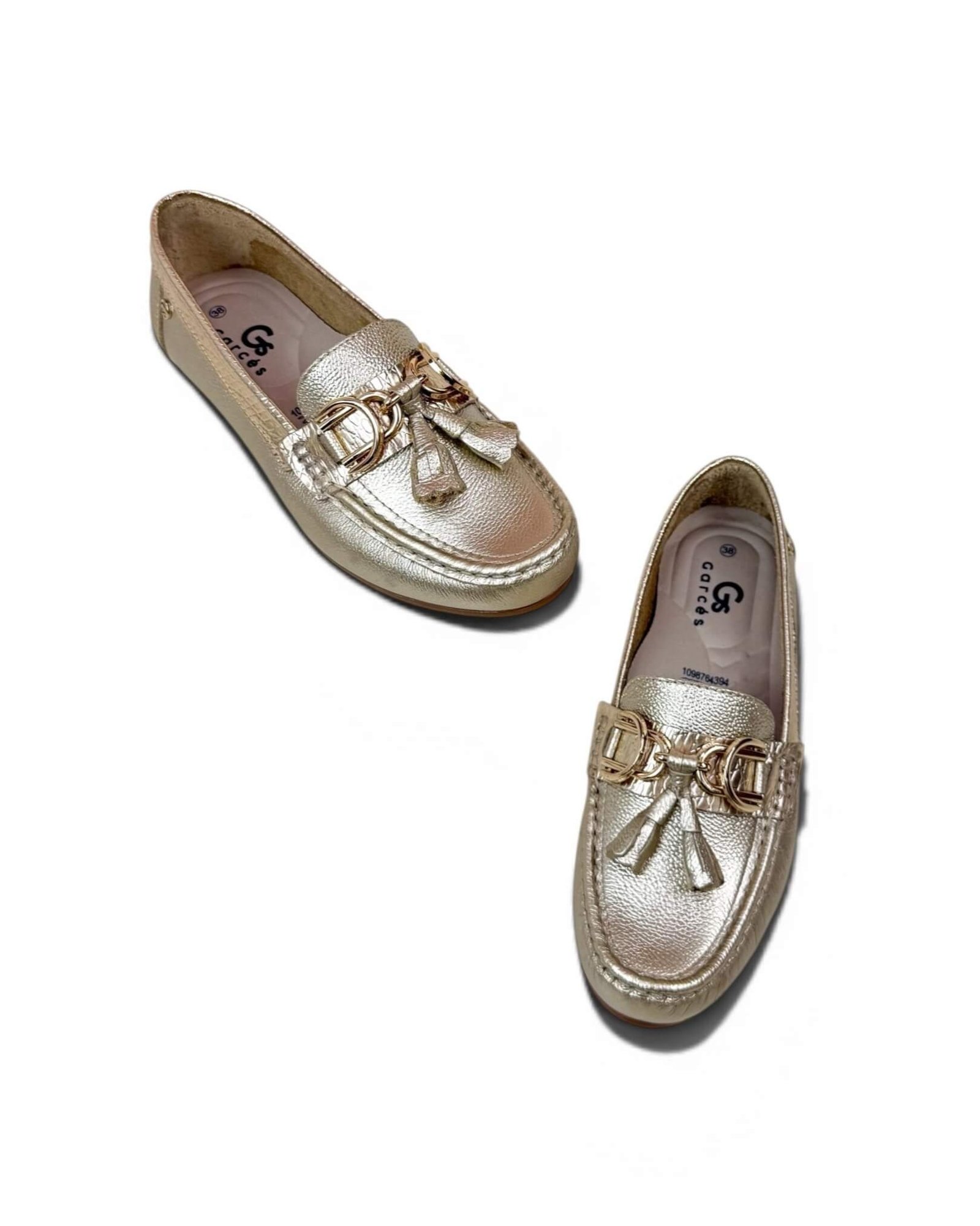 Mocasin Lolita Perla Champán - Image 4