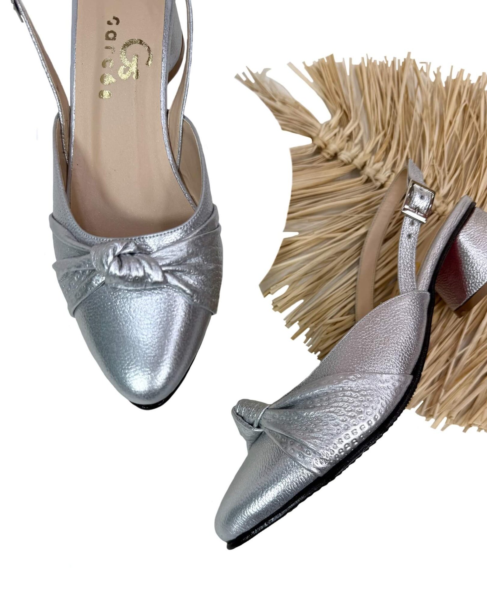 Tacón Camelia Plata - Image 3