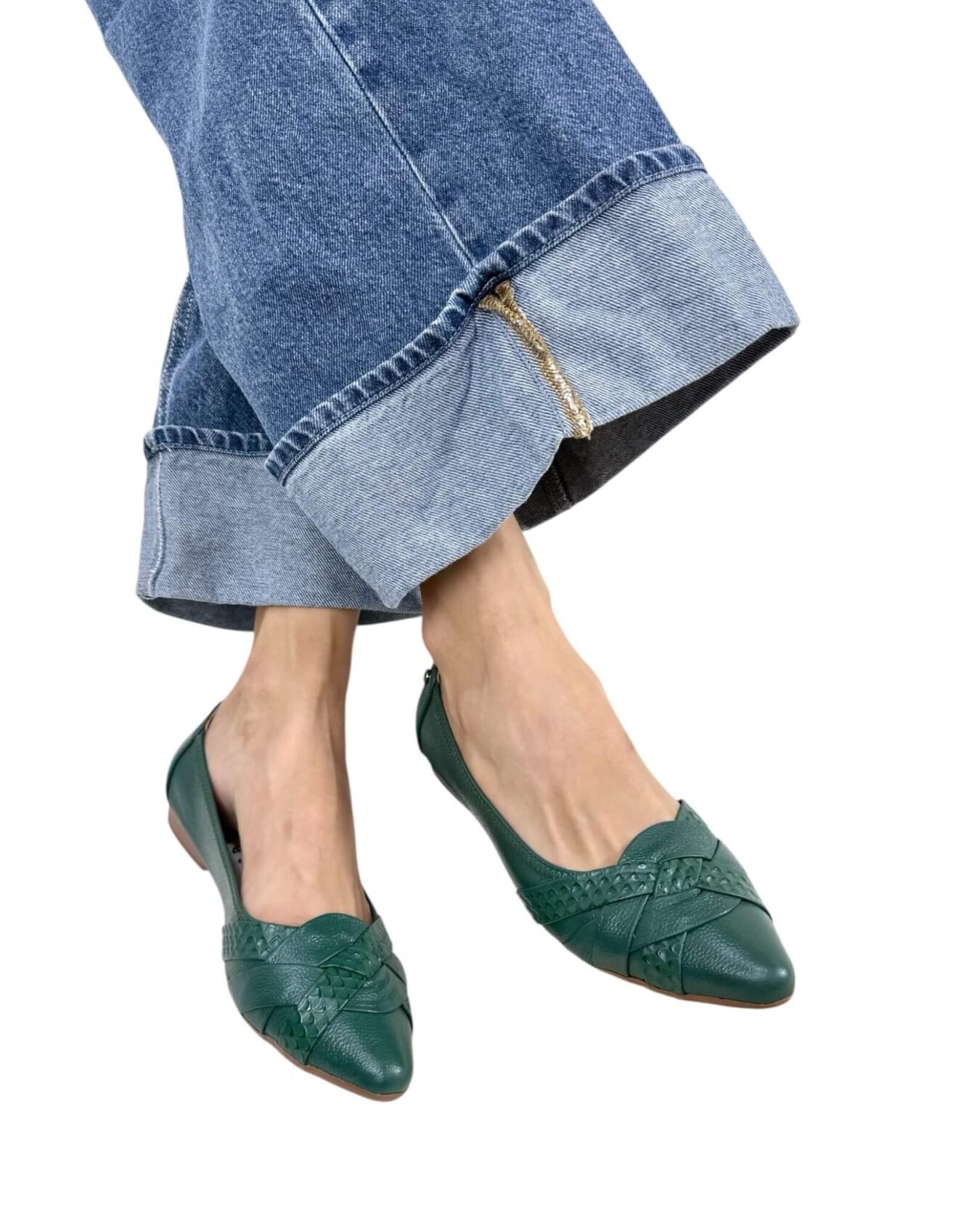 Baleta Jazmin Verde Pino