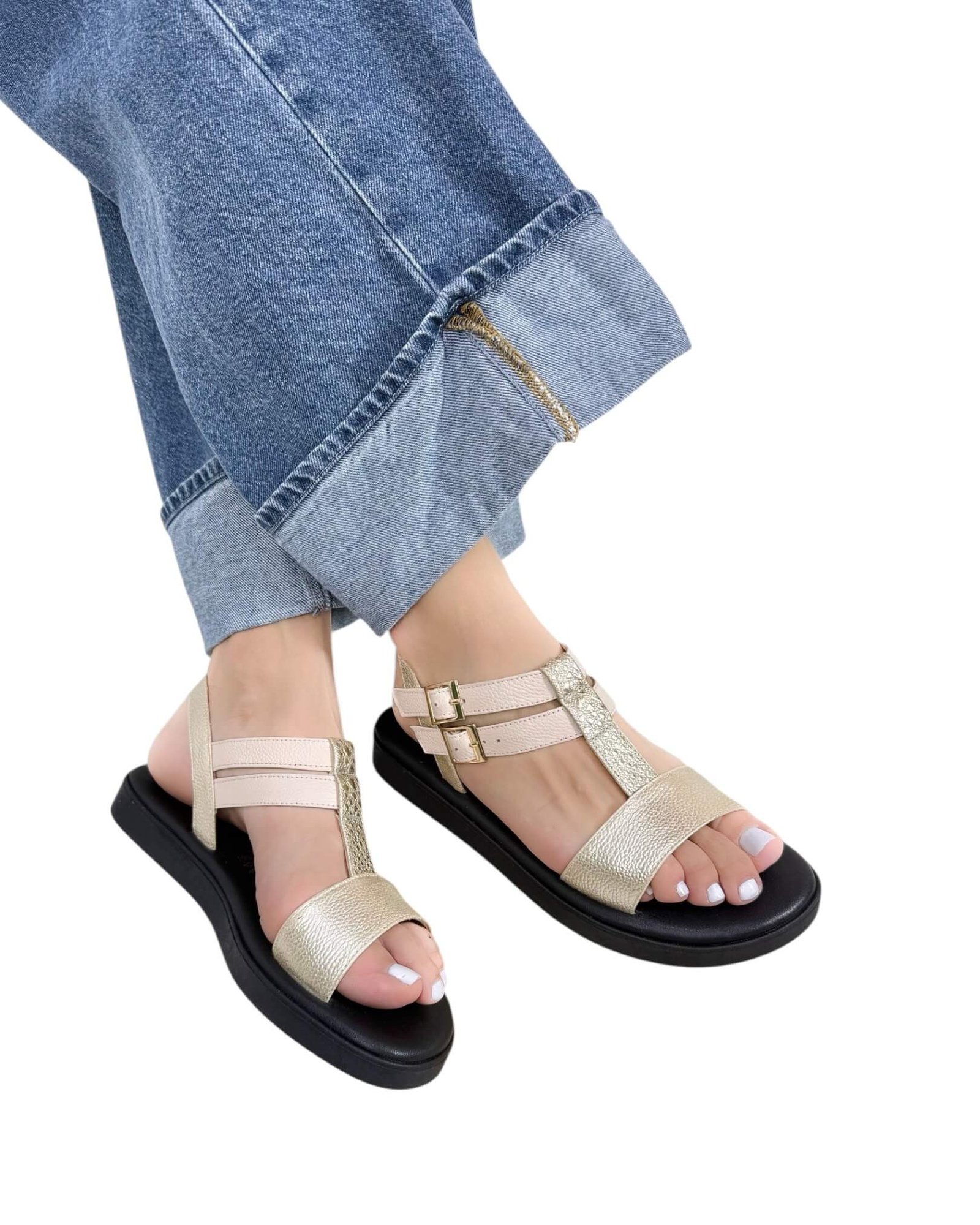 Sandalia Brisa Dorado