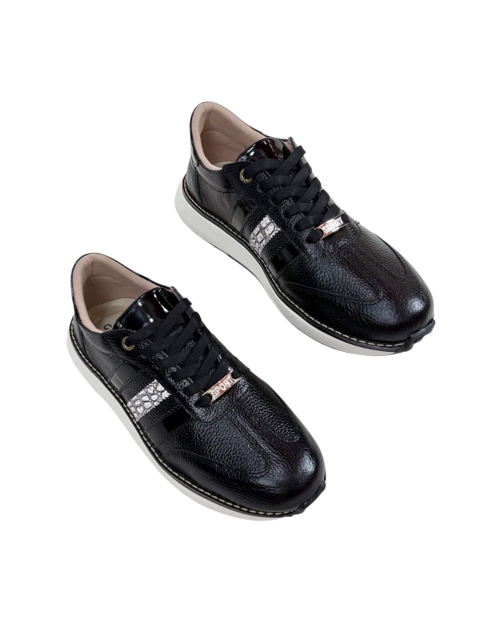 Deportivo Bruna Negro x Charol - Image 2