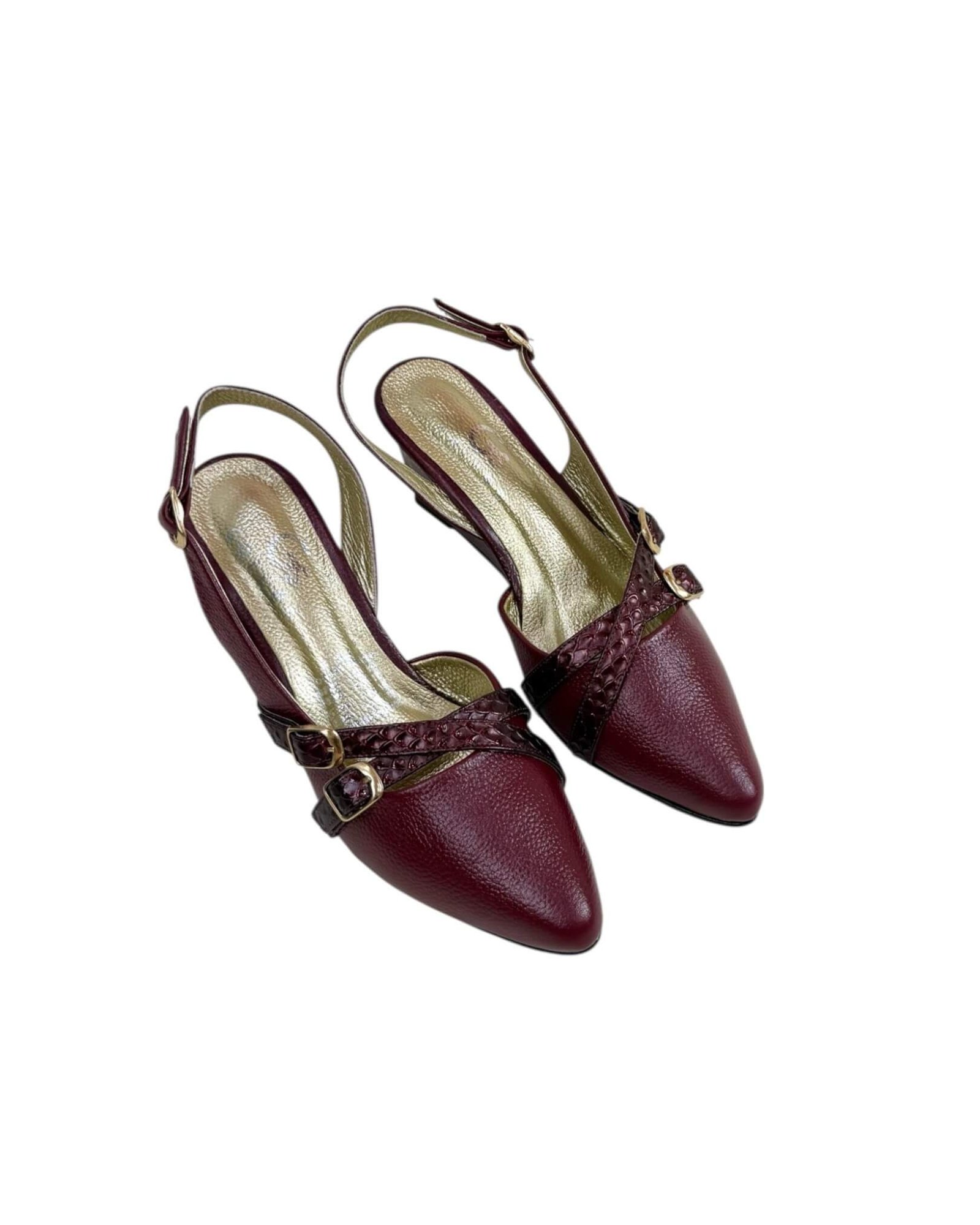 Tacón Celine Vinotinto - Image 2