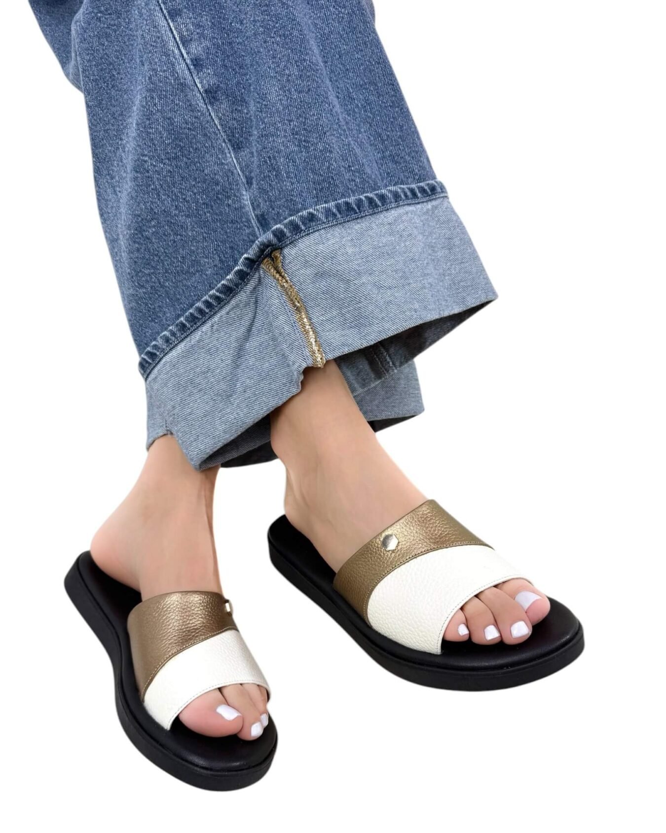 Sandalia Kate Bronce