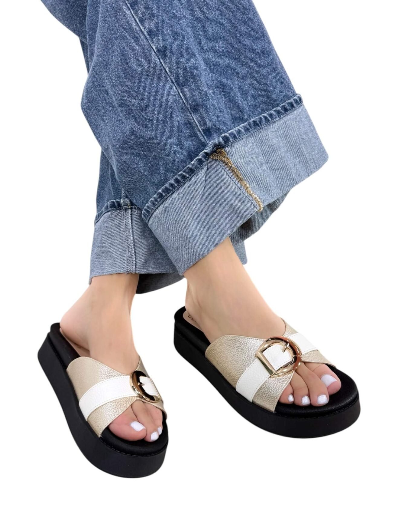 Sandalia Elsa Dorado