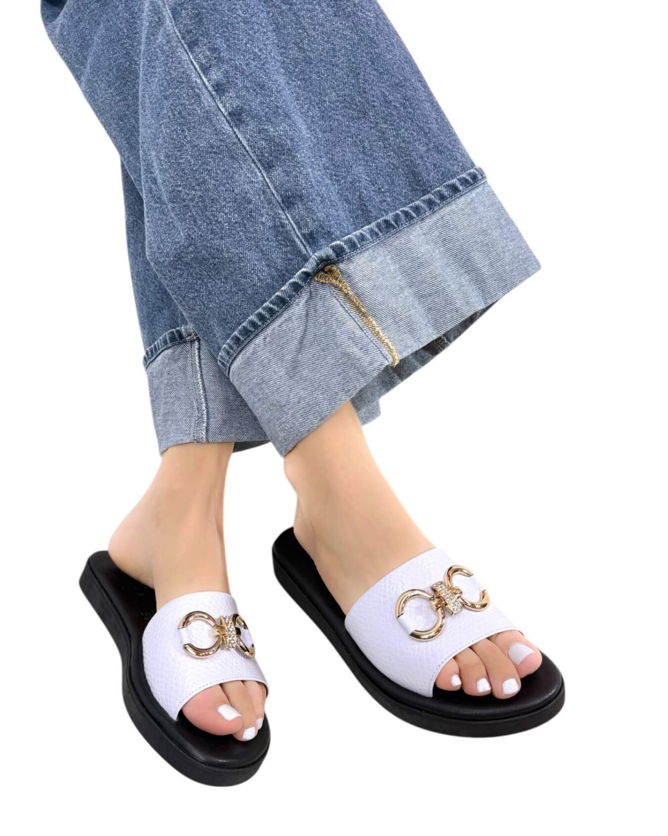 Sandalia Lina Blanco