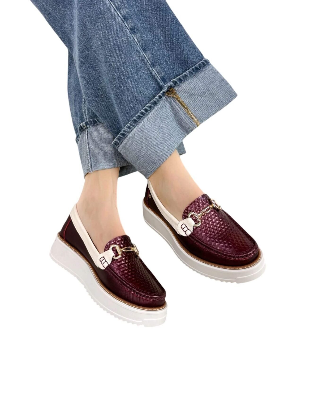 Mocasin Sara Vinotinto x Beige