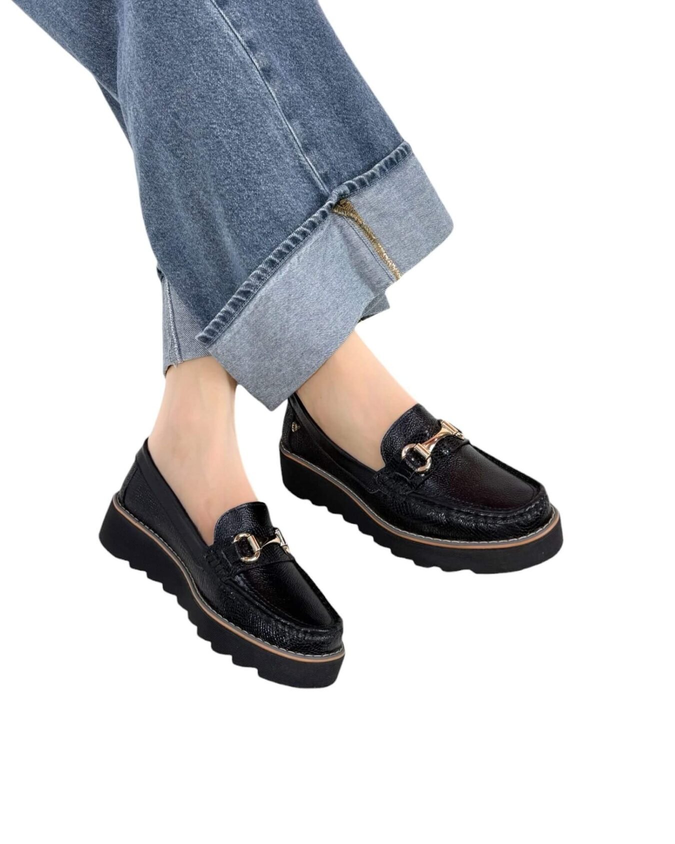 Mocasin Grace Negro