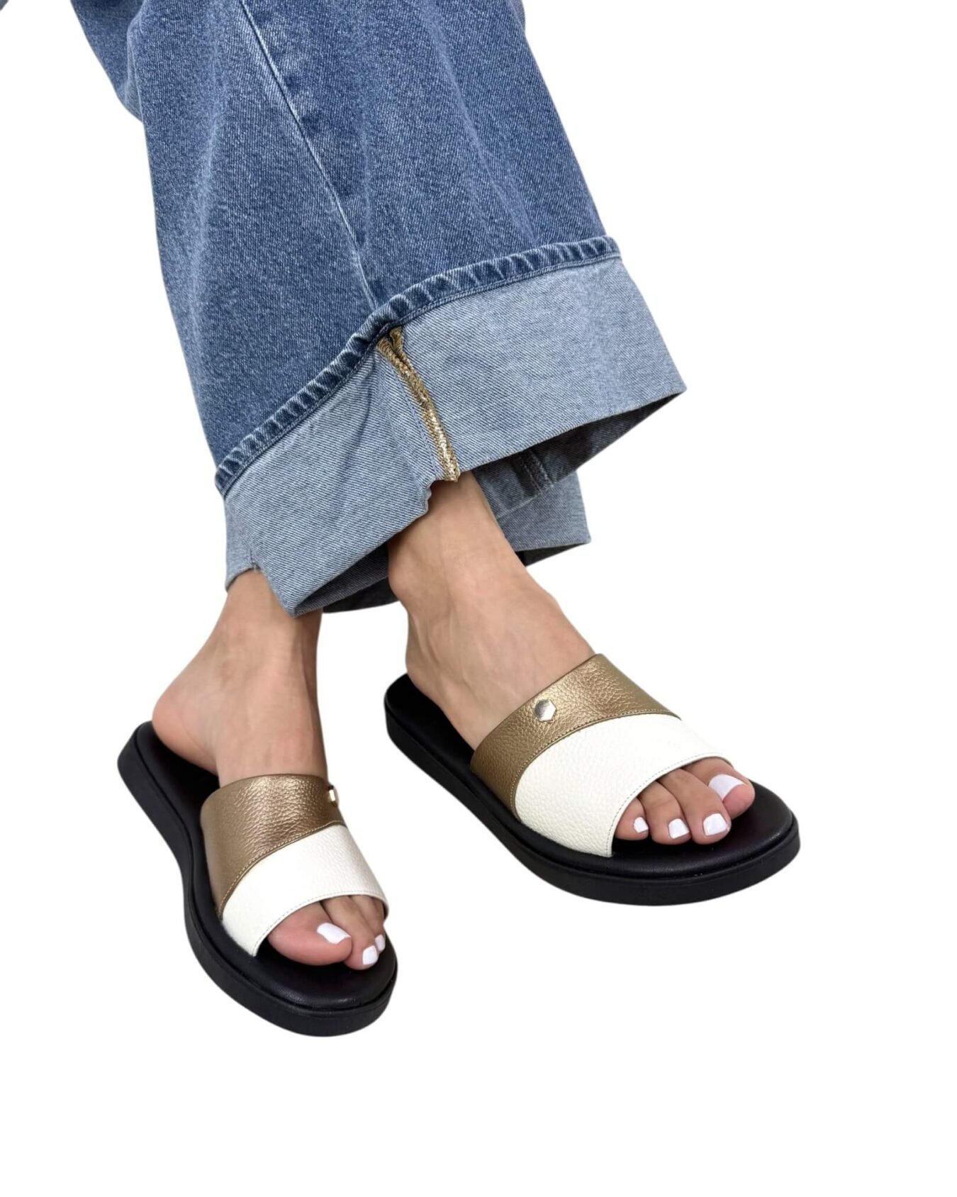 Sandalia Kate Bronce