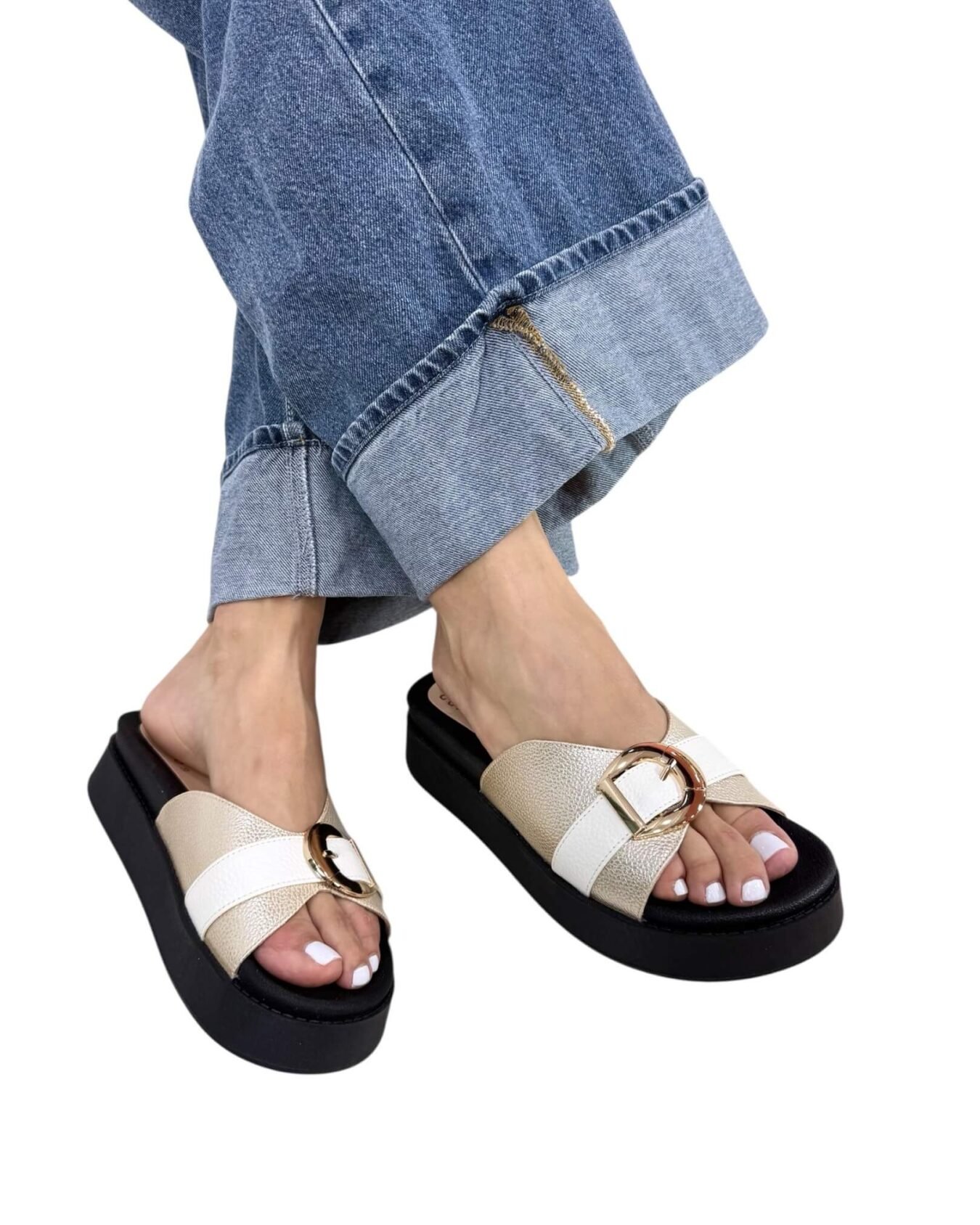 Sandalia Elsa Dorado