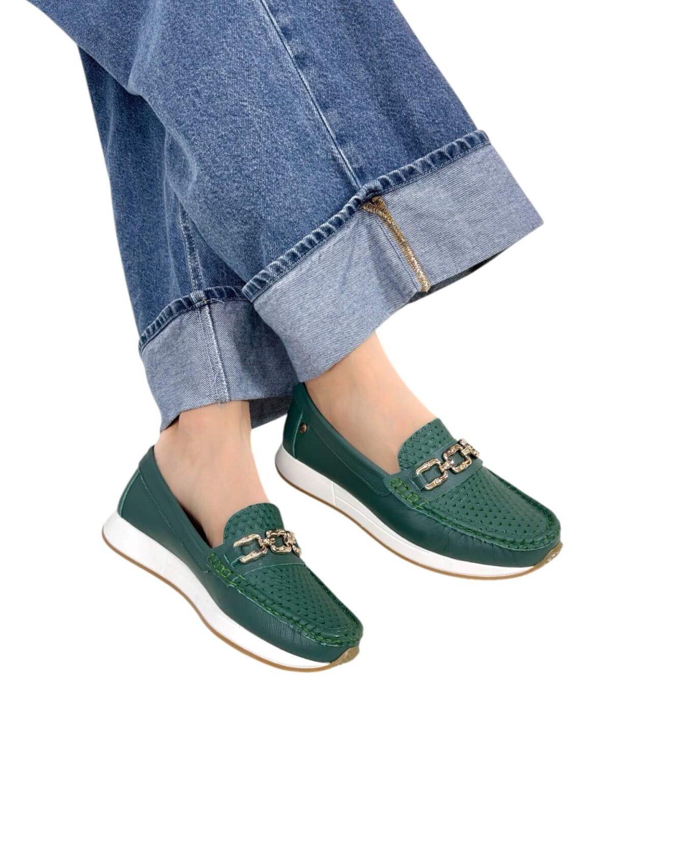 Mocasin Roberta Verde