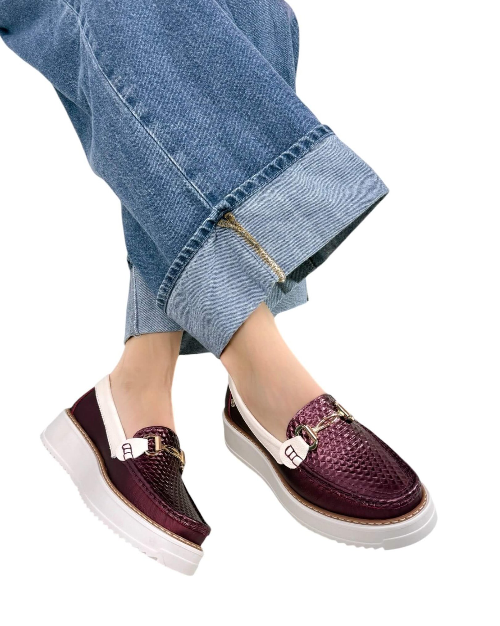 Mocasin Sara Vinotinto x Beige