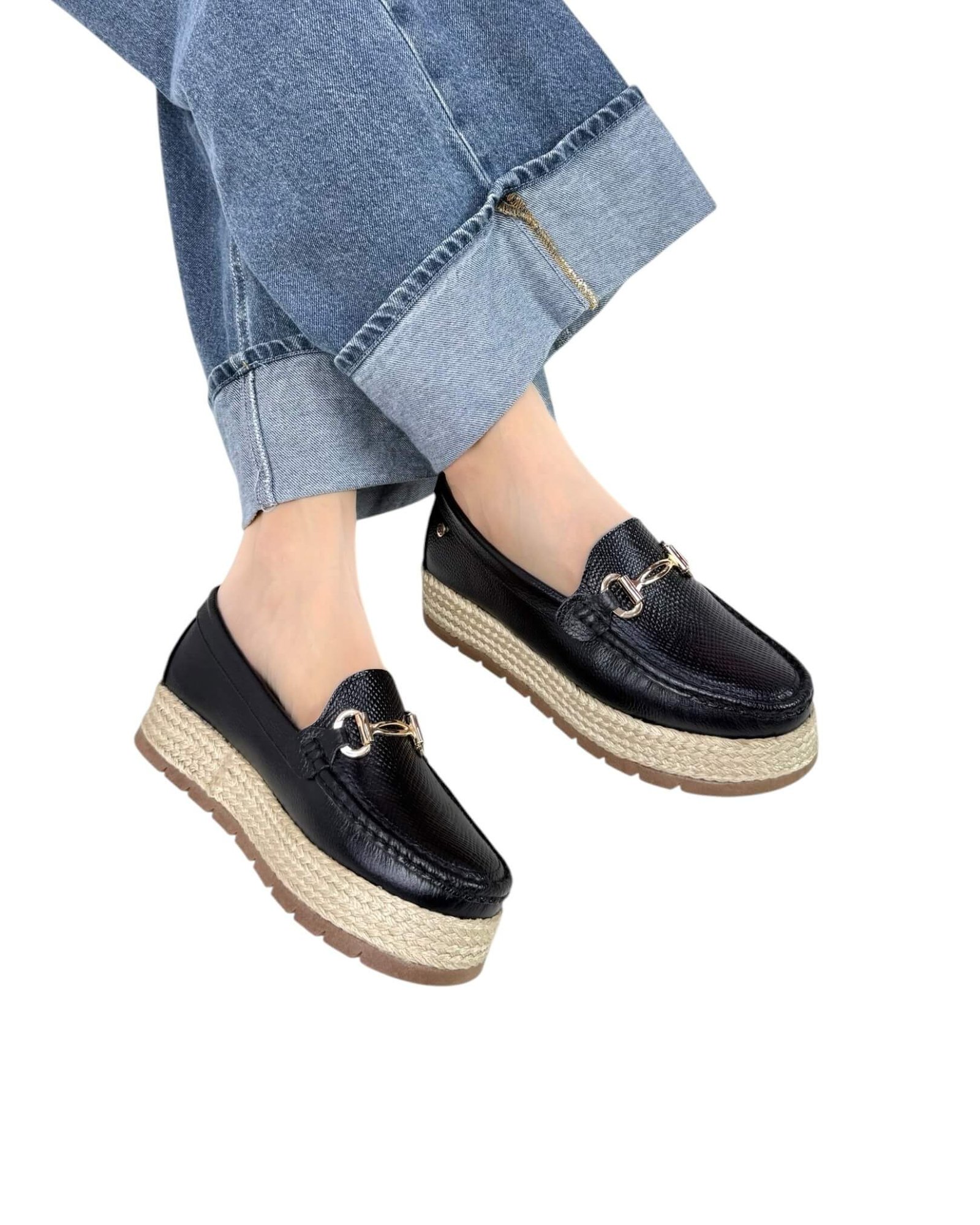 Mocasin Magda Negro