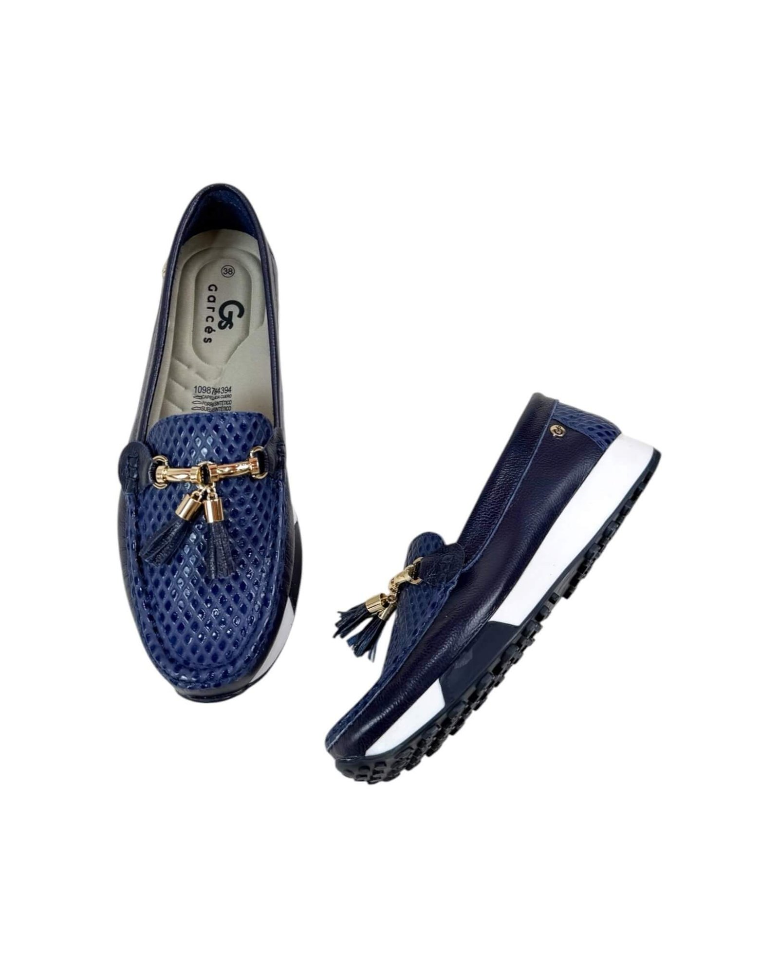 Mocasin Georgina Azul - Image 2