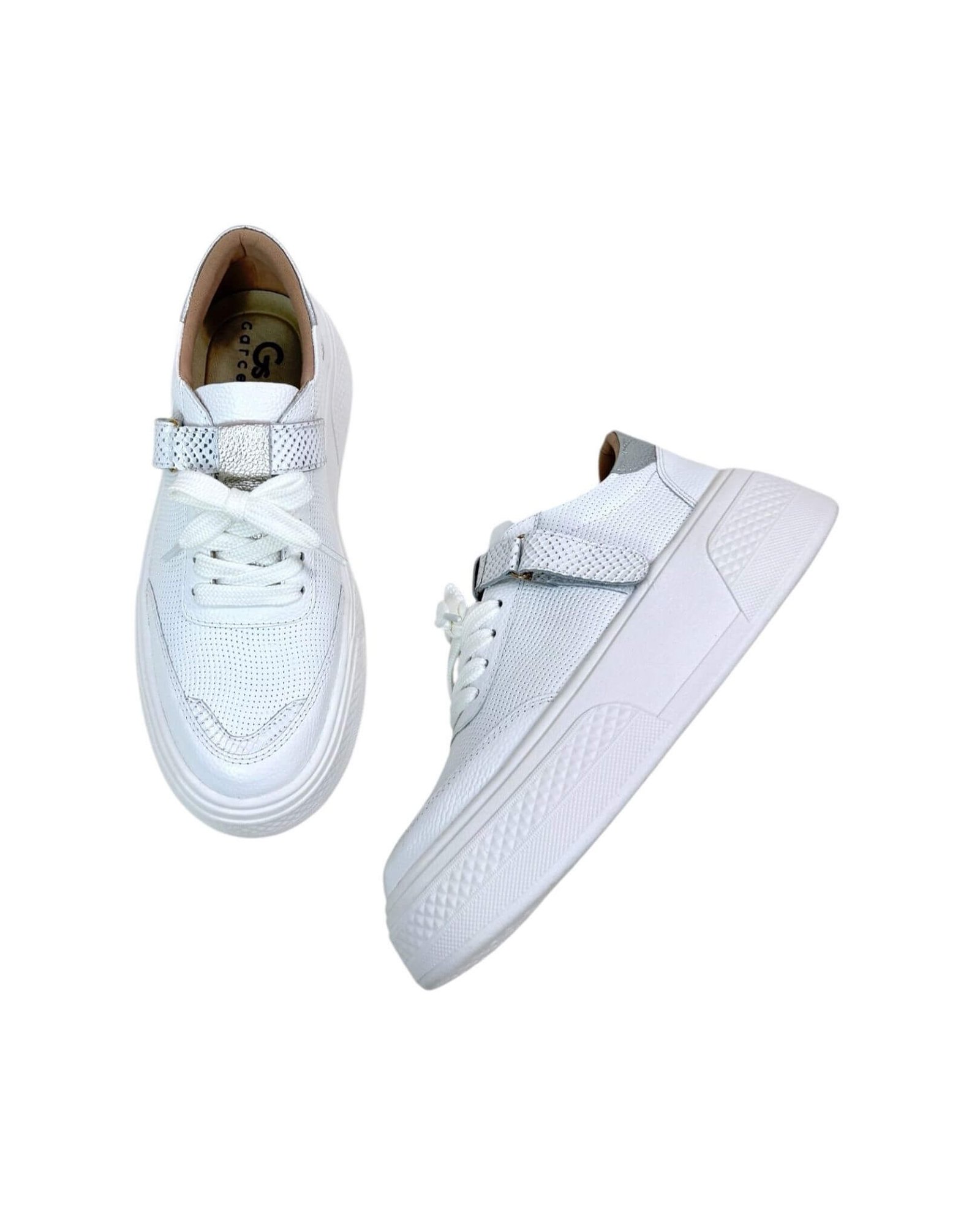 Deportivo Siena Blanco x Plata - Image 2