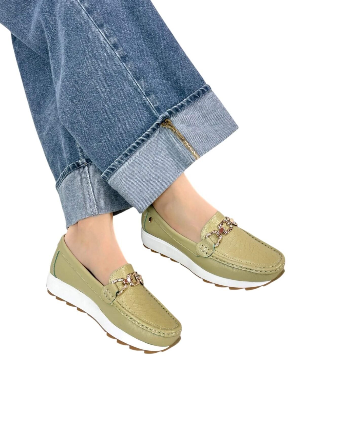 Mocasin Jade Verde