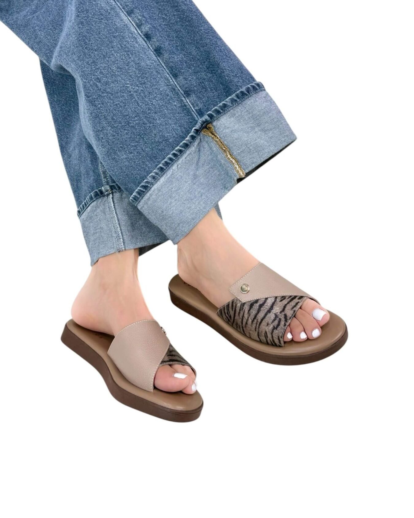 Sandalia Kaira Taupe
