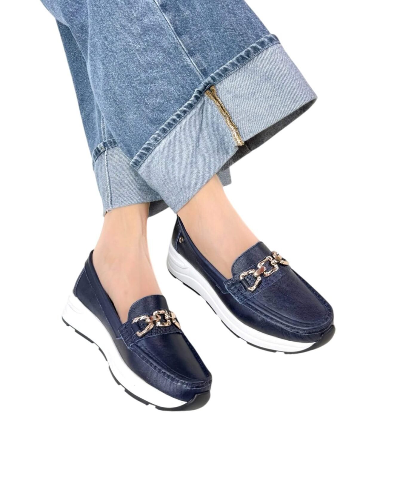 Mocasin Zafira Azul