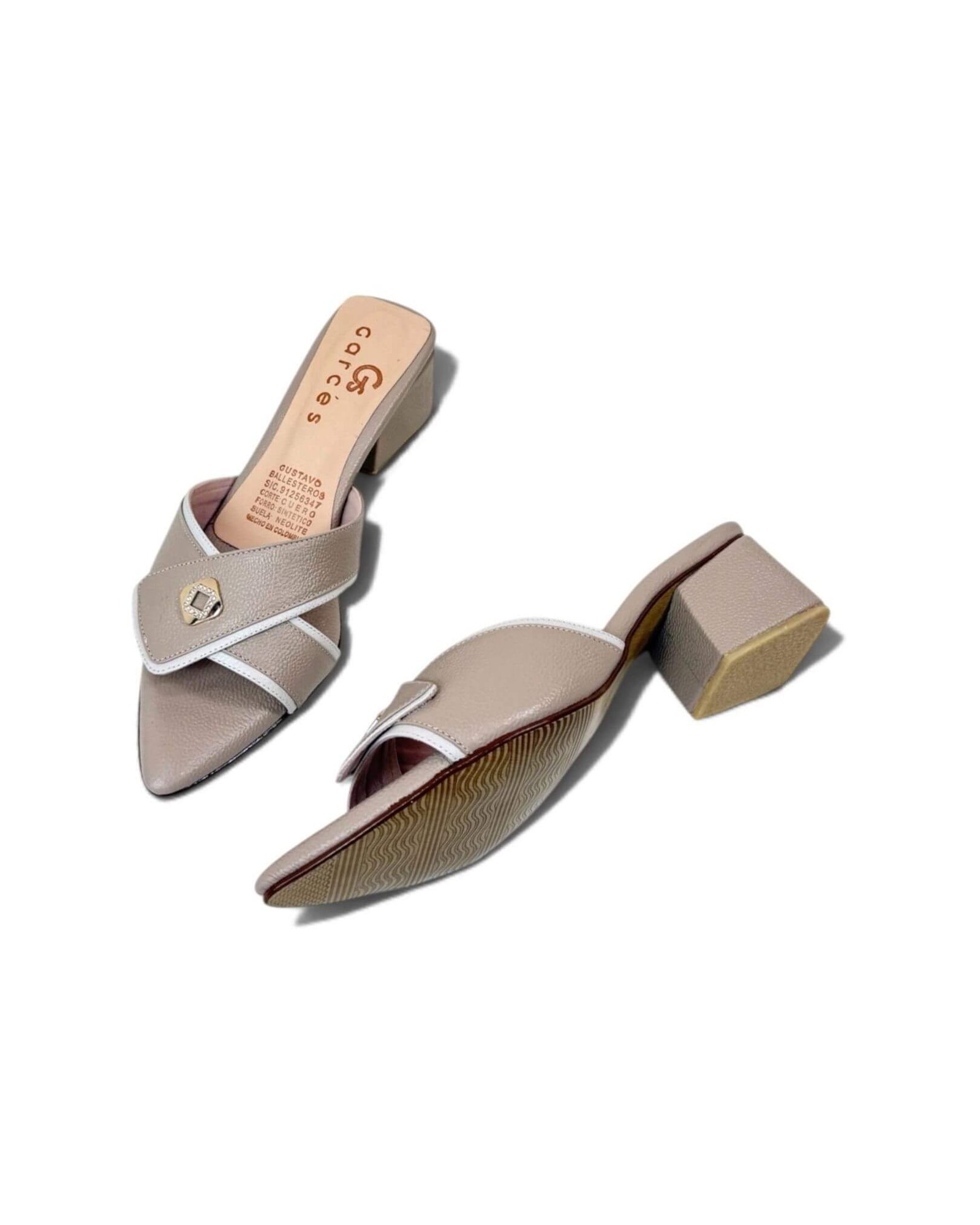 Tacón Dafne Taupe - Image 2