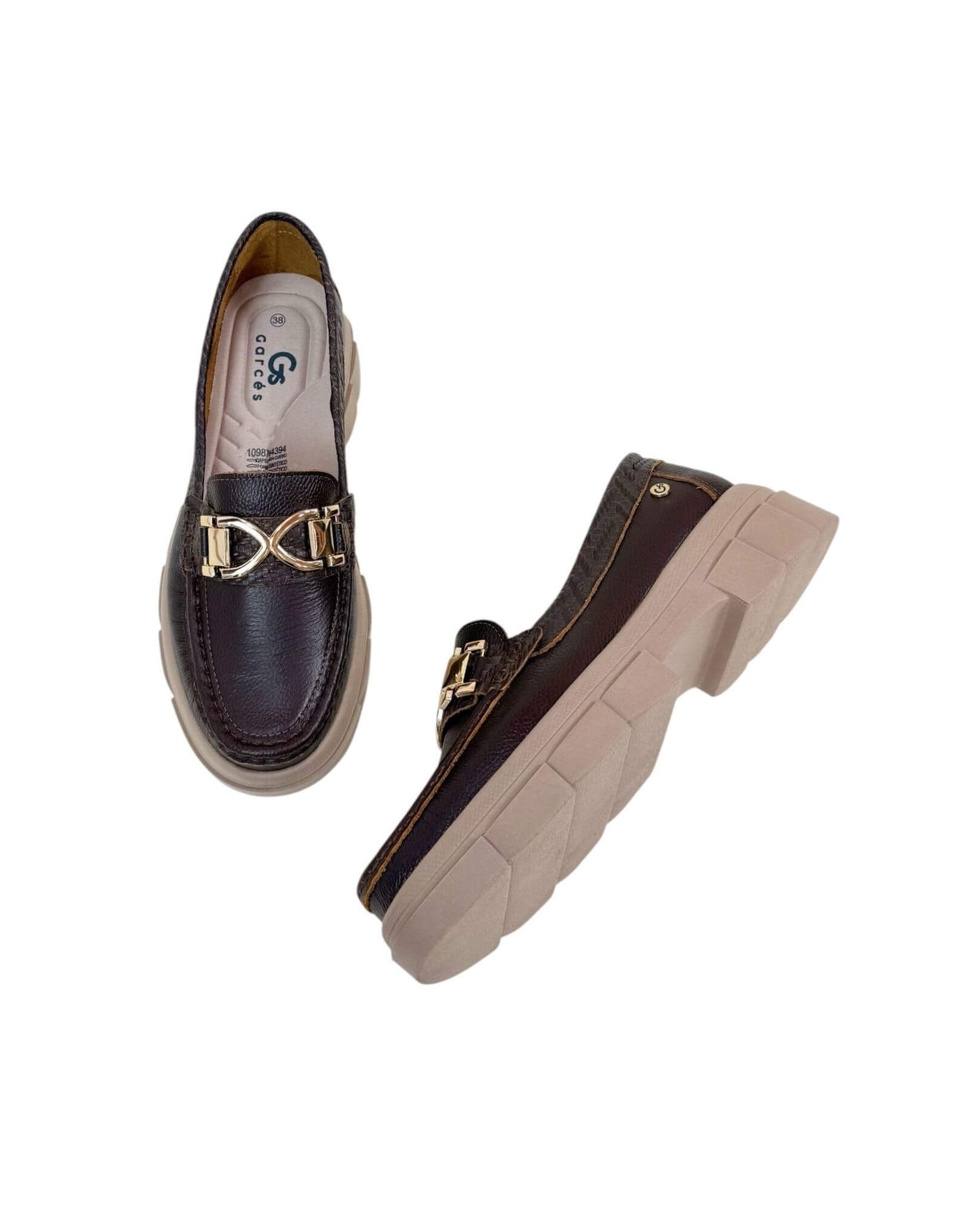 Mocasin Retro Ema Chocolate - Image 2