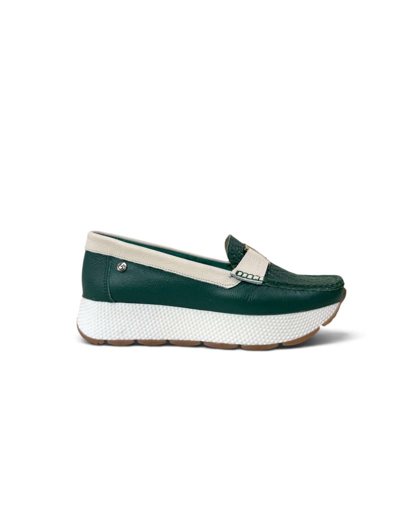 Mocasin Verona Verde x Beige - Image 3
