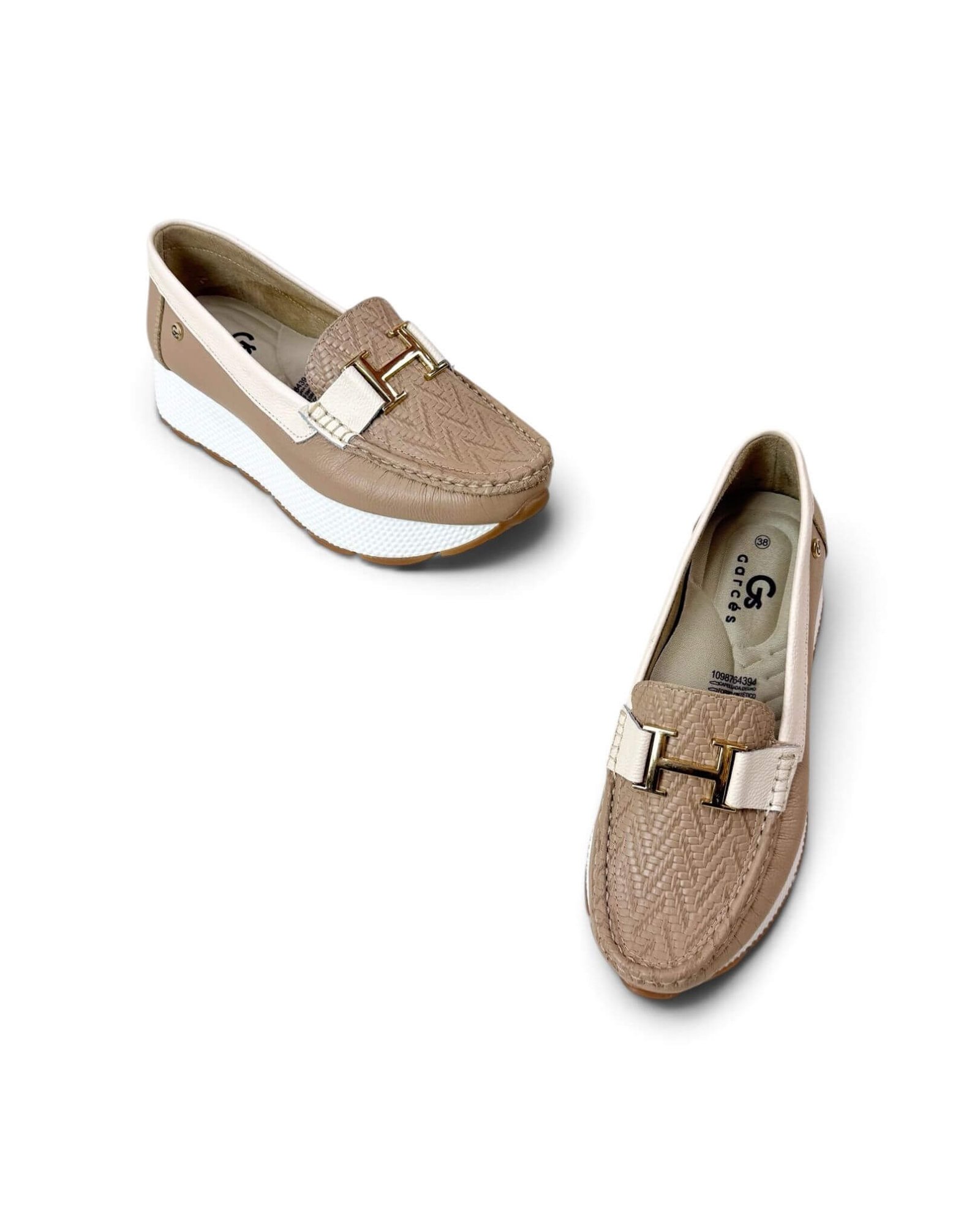 Mocasin Verona Capuchino x Beige - Image 4
