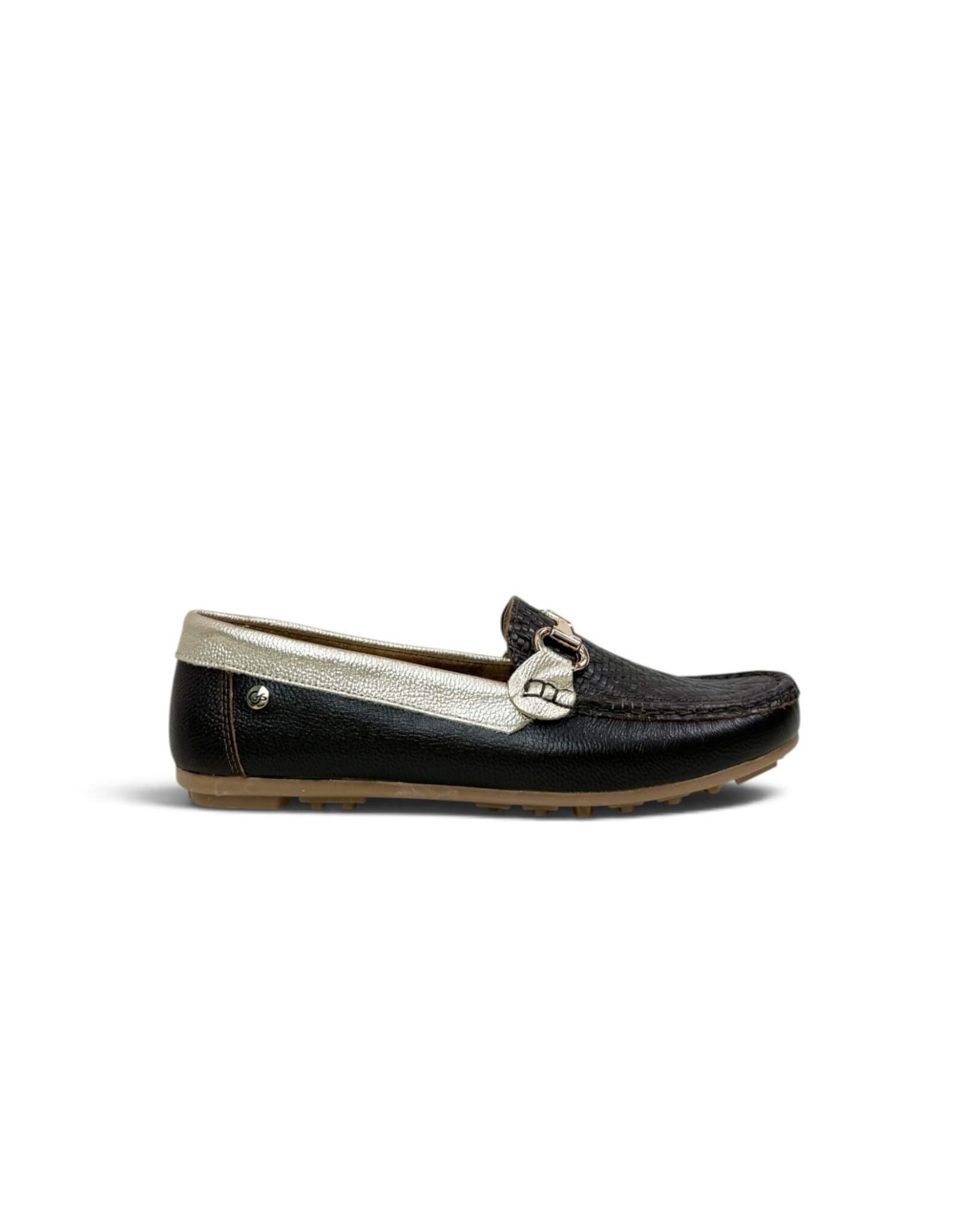 Mocasin Lolita Trenza Chocolate x Champán - Image 3