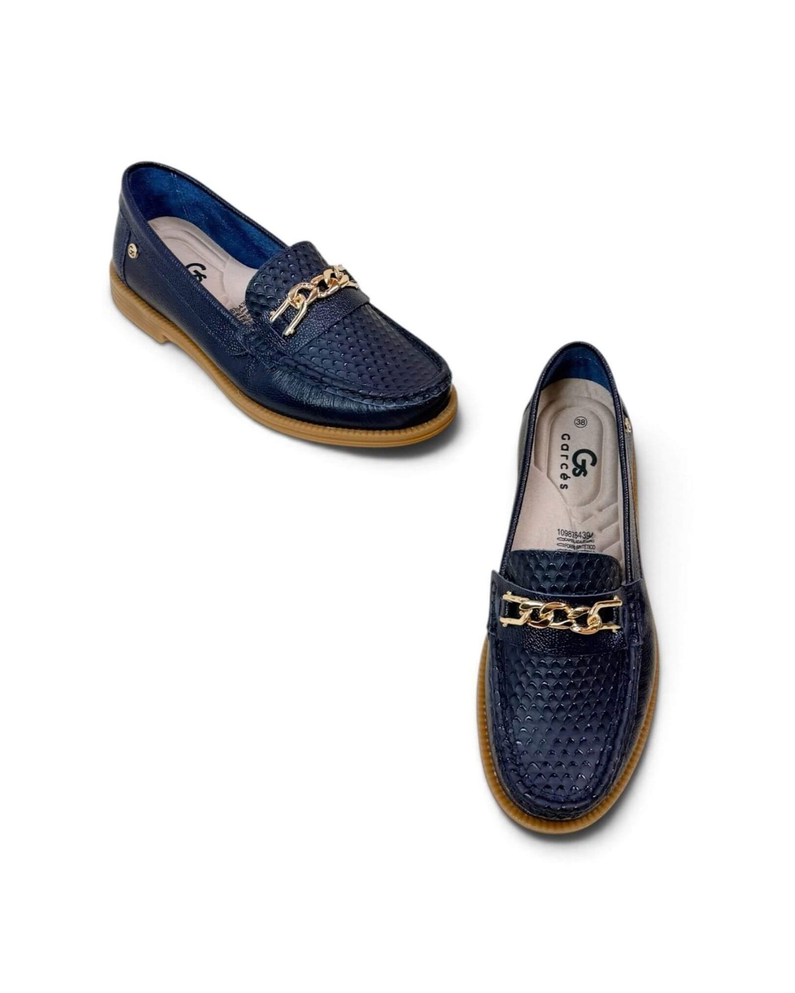 Mocasin Sofia Azul - Image 4